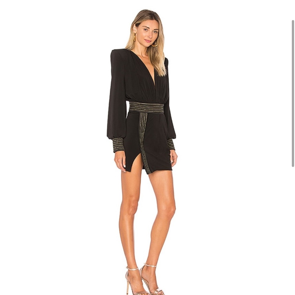 Zhivago mini black dress